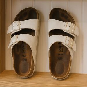 Birkenstock Papillio Arizona Platform Sandals. Size 39